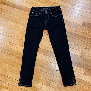 Banana Republic Classic Skinny Zip Ankle Jeans